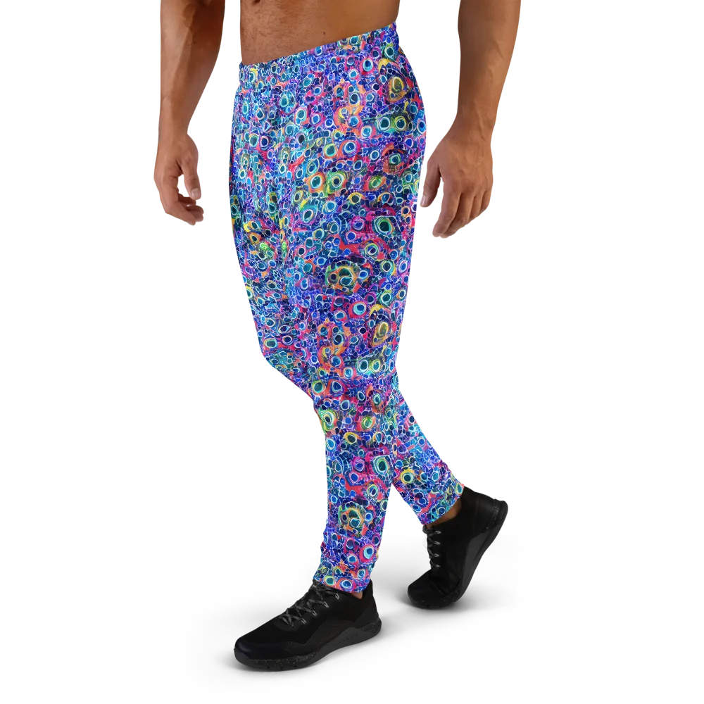 Liquid Confetti on Men's Joggers — Left