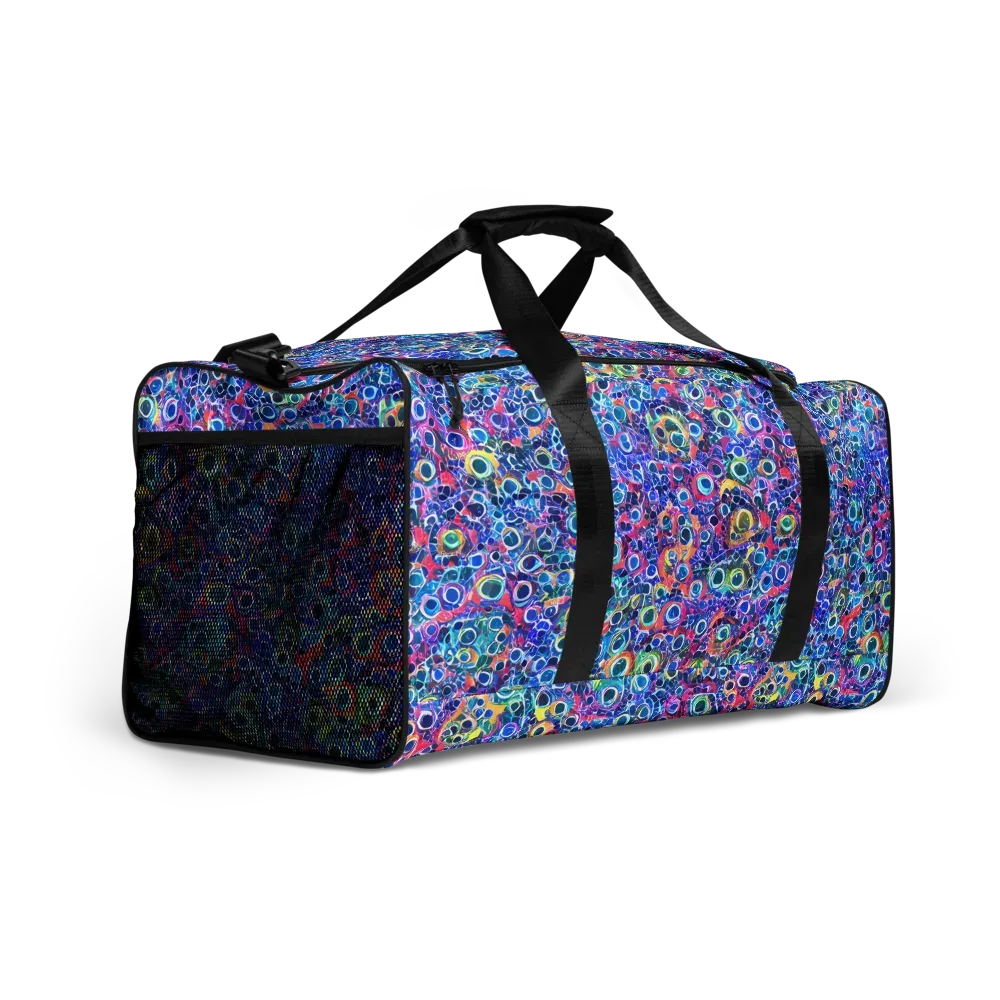 Liquid Confetti on Duffle Bag — Right Front