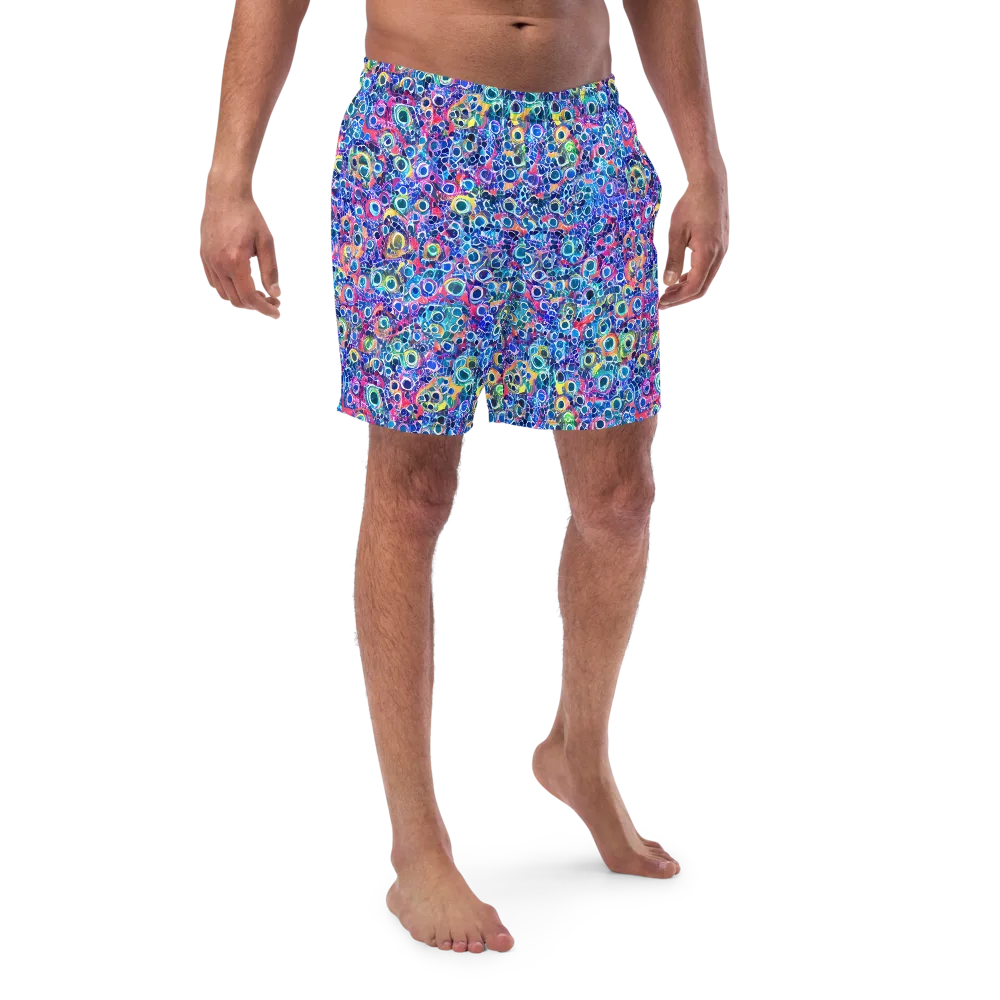 Liquid Confetti on Swim Trunks — Front