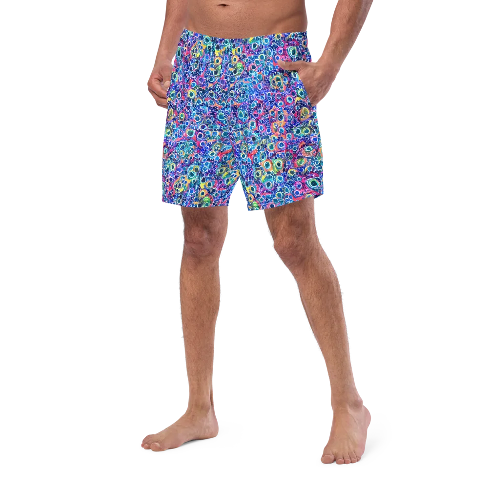 Liquid Confetti on Swim Trunks — Left Front