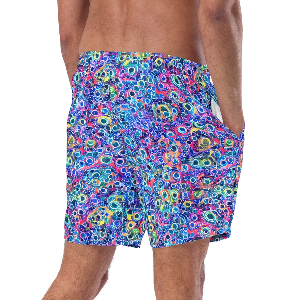 Liquid Confetti on Swim Trunks — Right Back