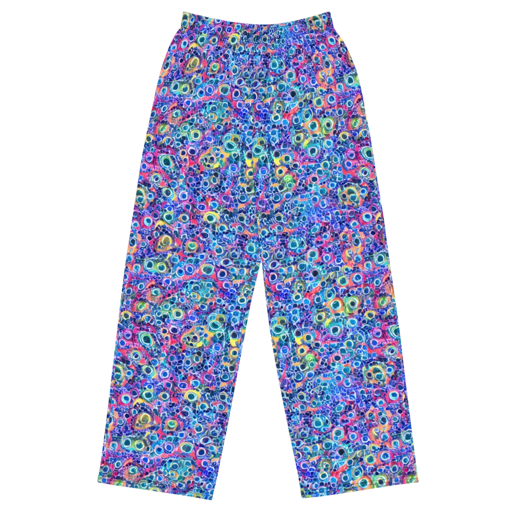 Liquid Confetti on Wide-Leg Pants — Front