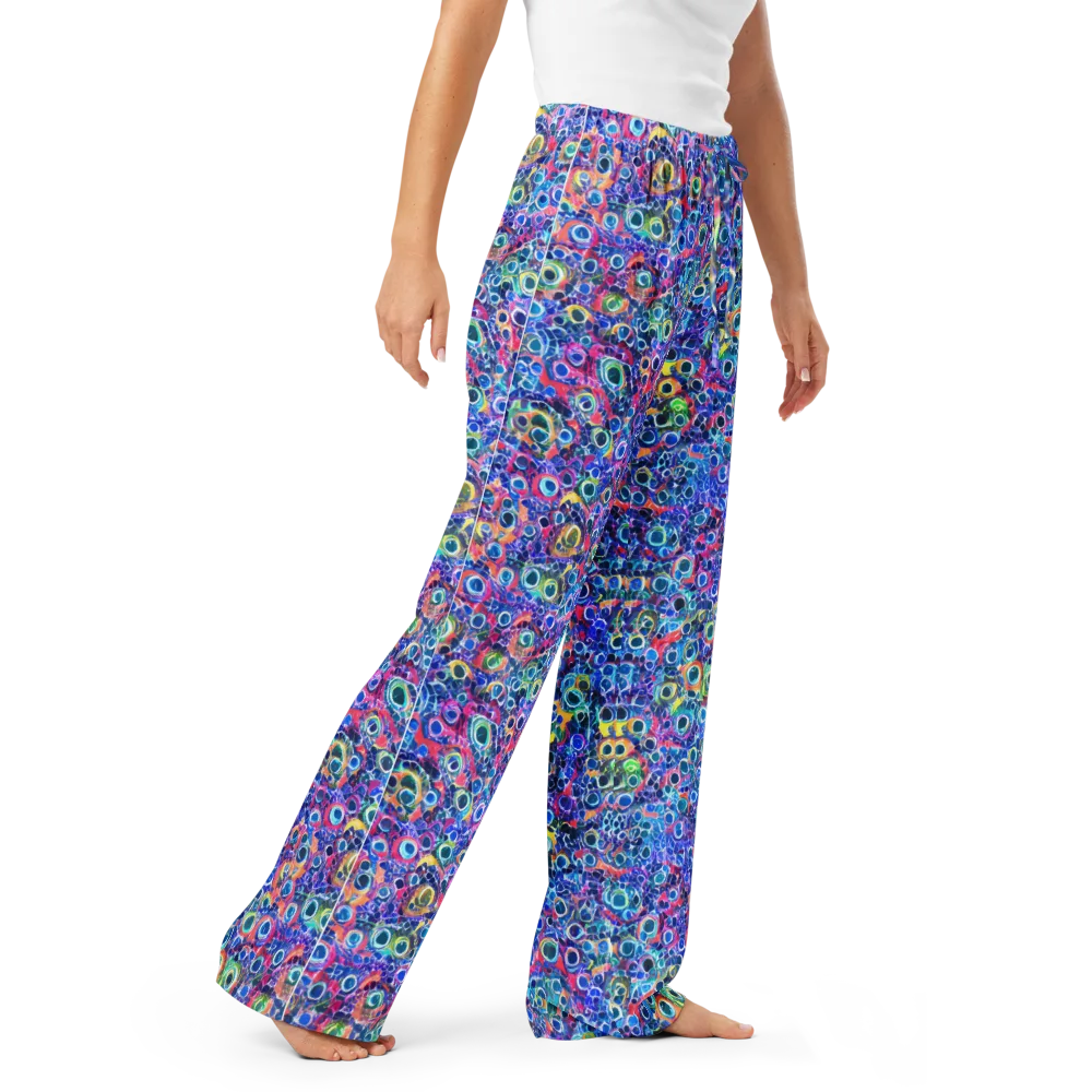 Liquid Confetti on Women's Pajama Pants — Right Front