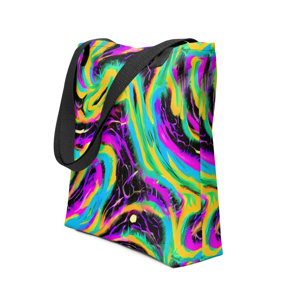 Nightwave Neon on Tote Bag — Front