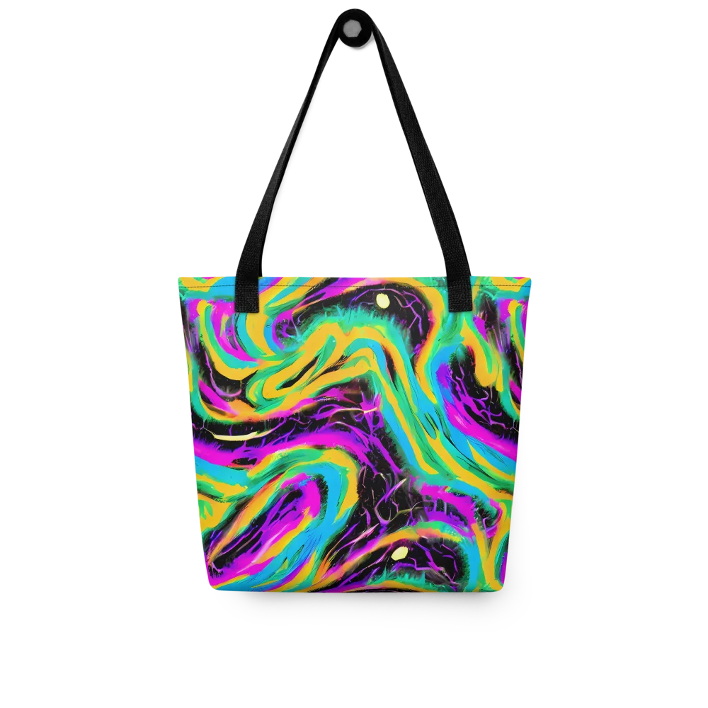 Nightwave Neon on Tote Bag — Front