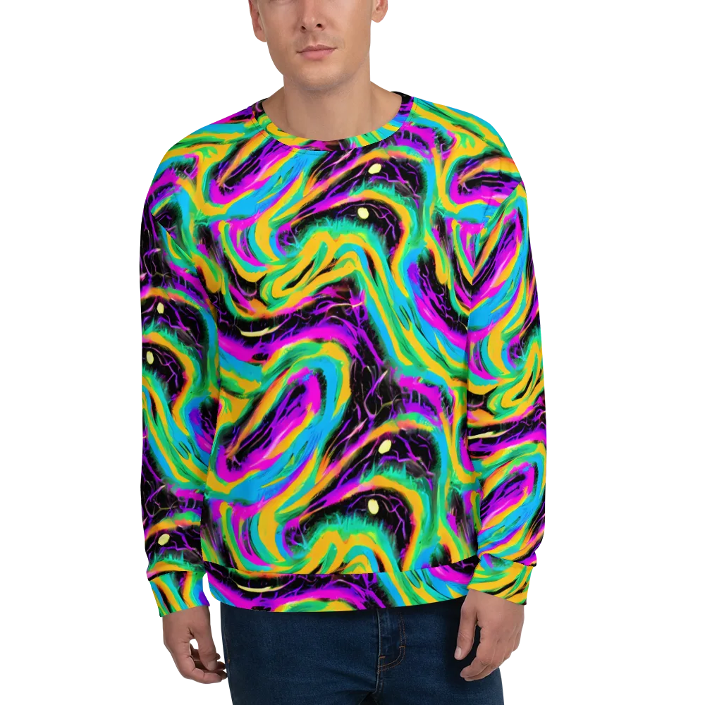 Nightwave Neon on Sweatshirt — Front