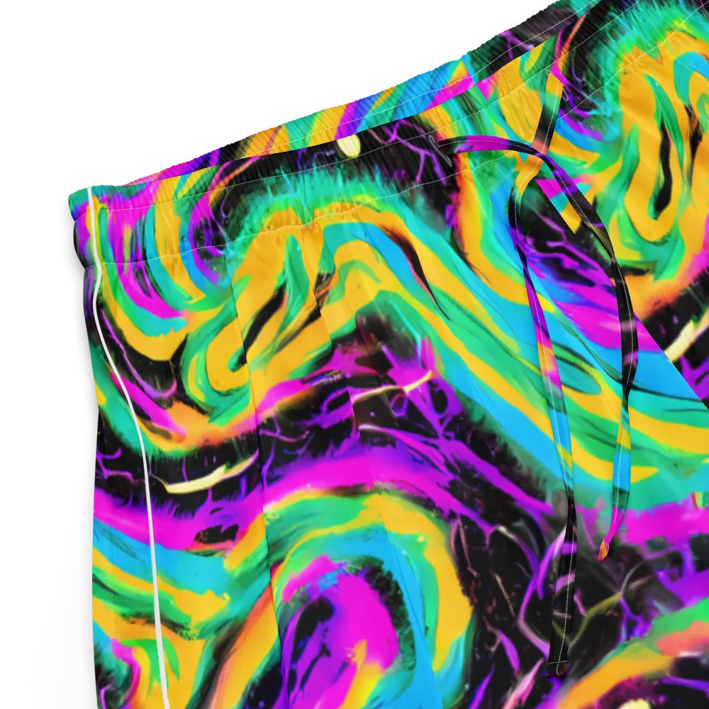 Nightwave Neon on Women's Pajama Shorts — Product details