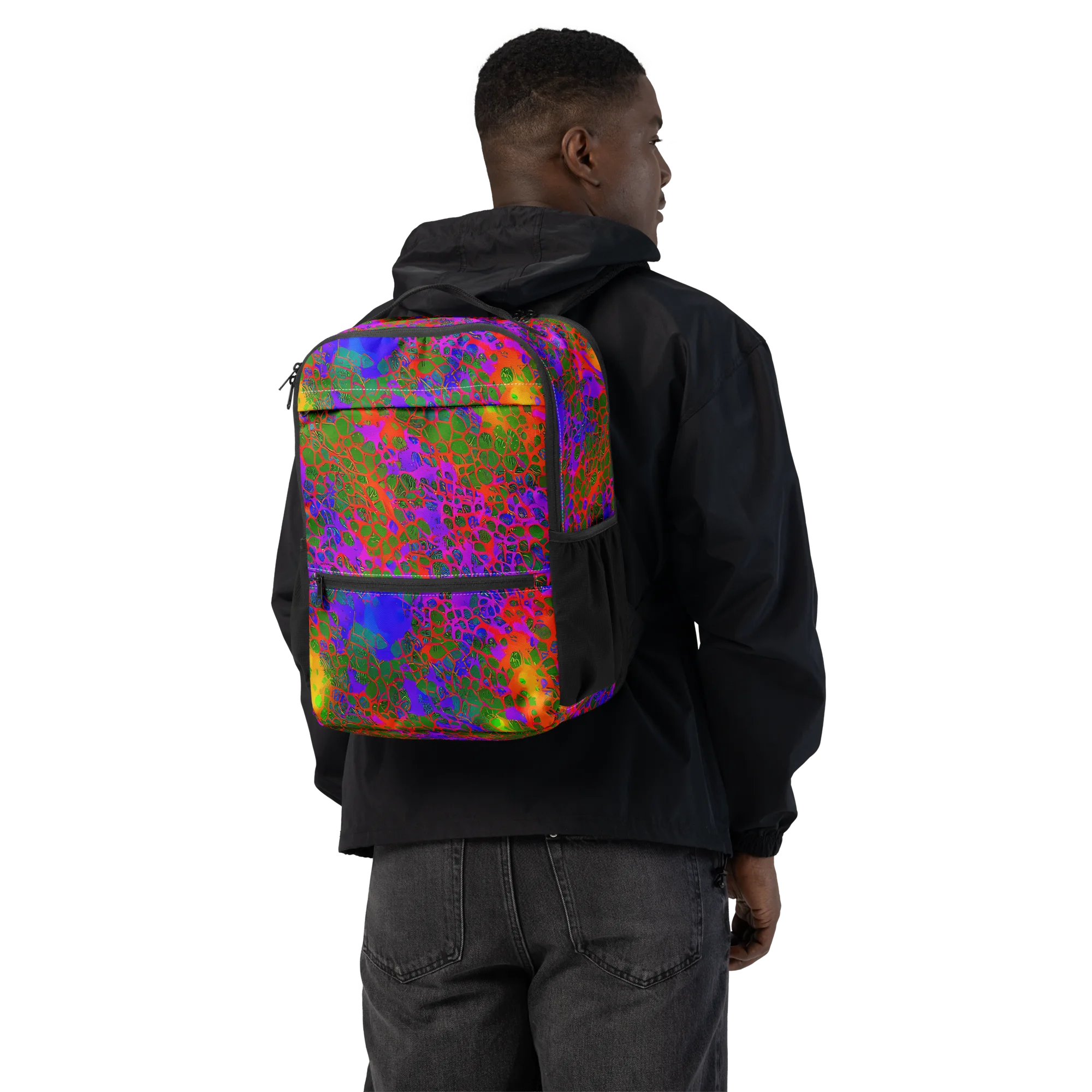 Acid Canopy on Utility Backpack — Back