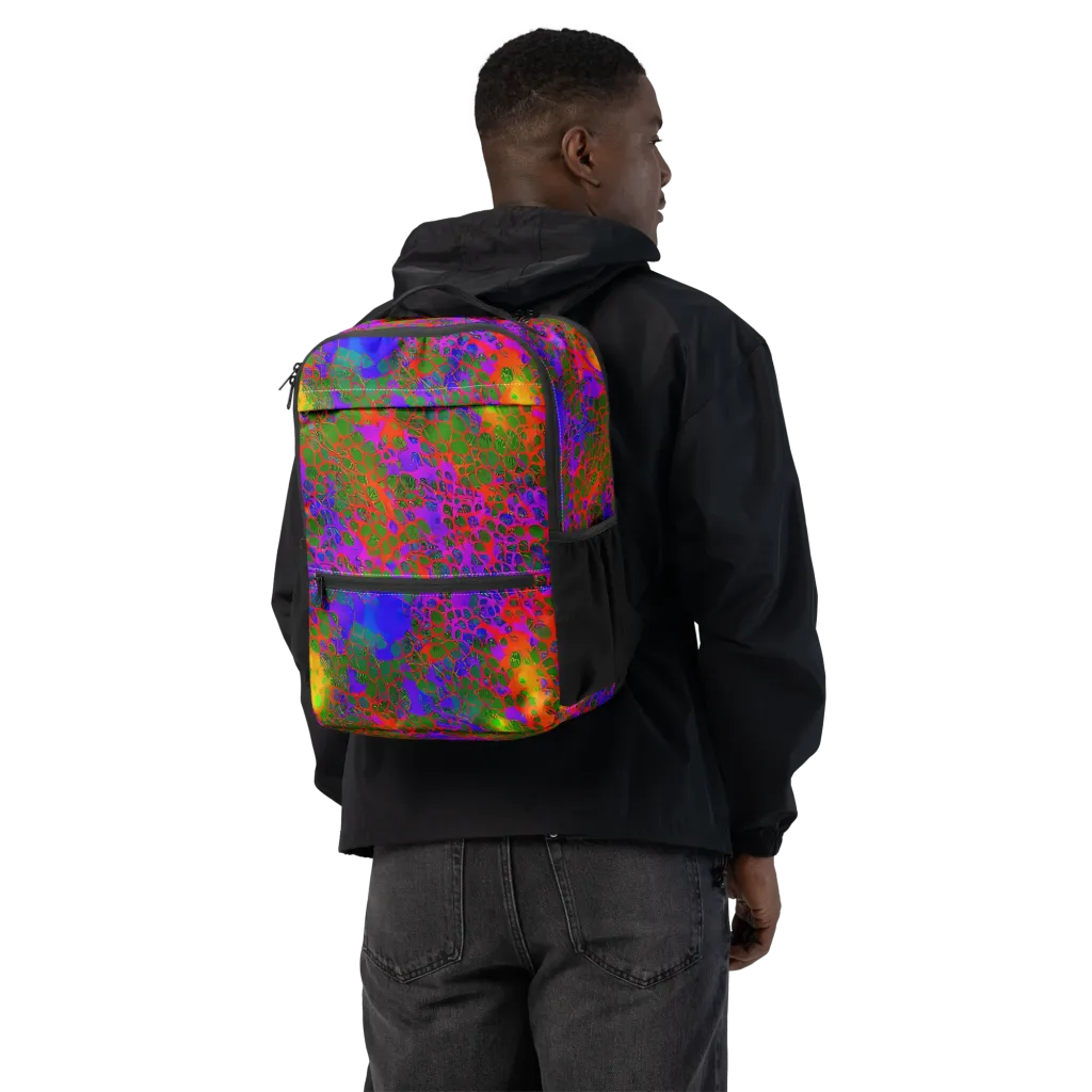 Acid Canopy on Utility Backpack — Back