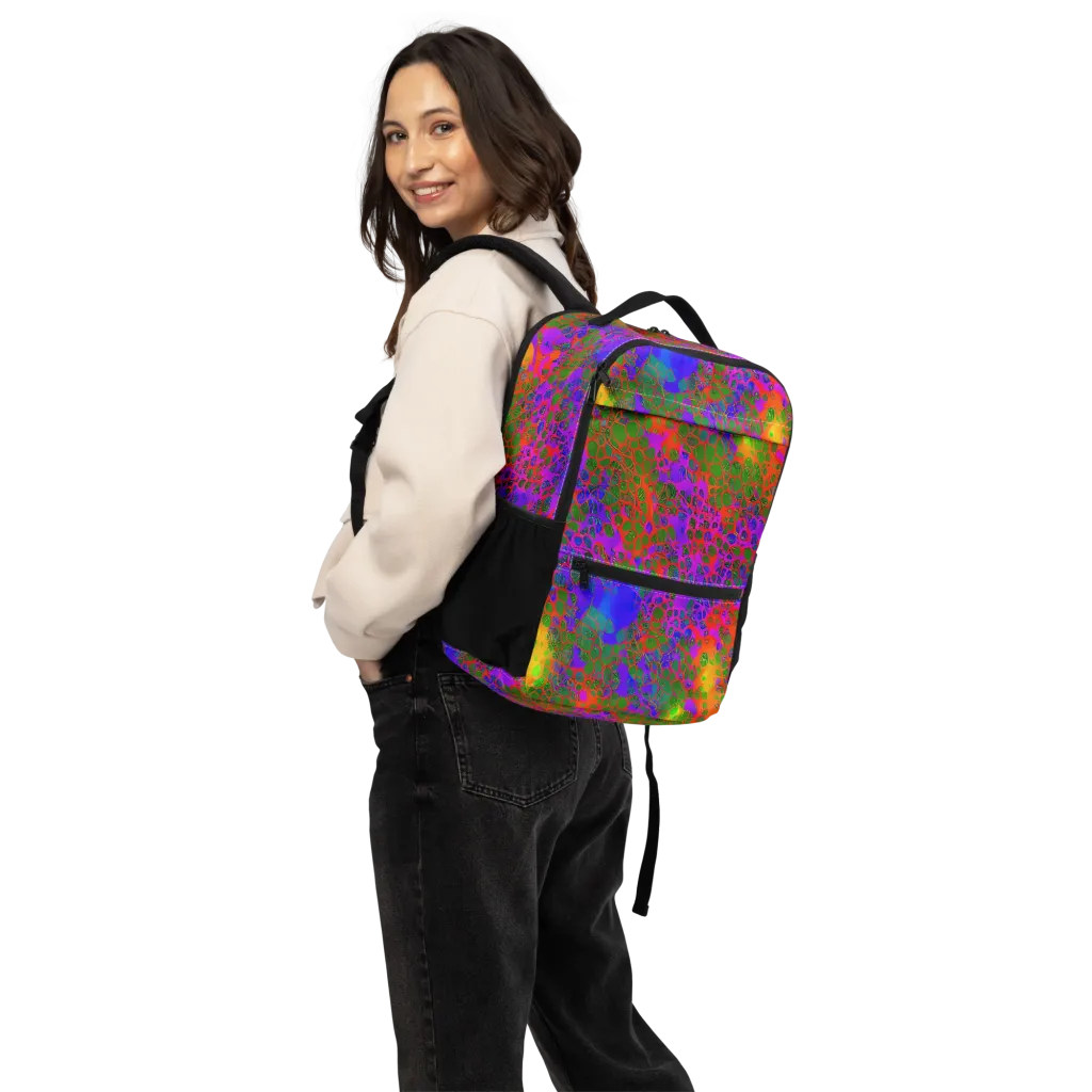 Acid Canopy on Utility Backpack — Back