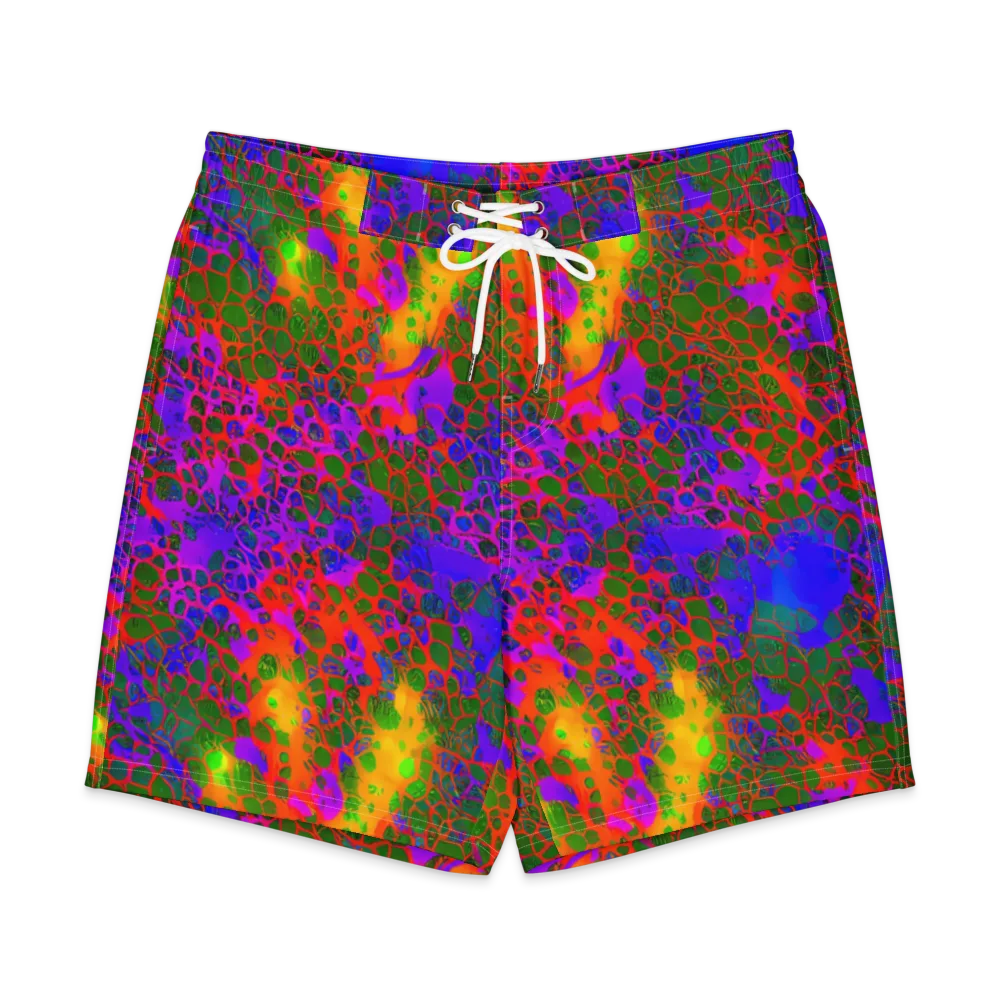 Acid Canopy on Men's Board Shorts — Front