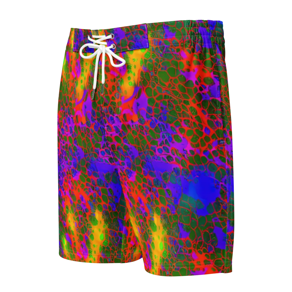 Acid Canopy on Men's Board Shorts — Front
