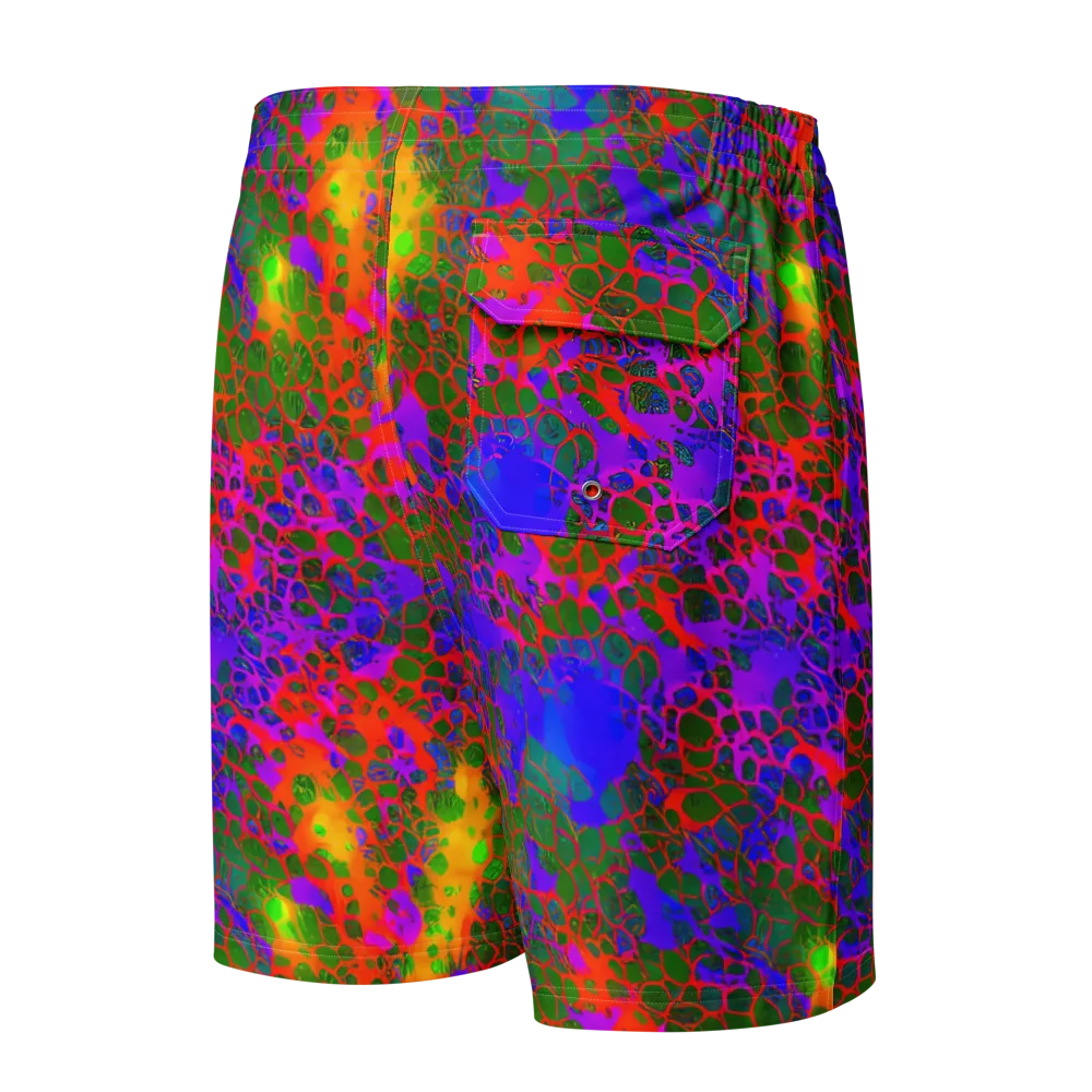 Acid Canopy on Men's Board Shorts — Back