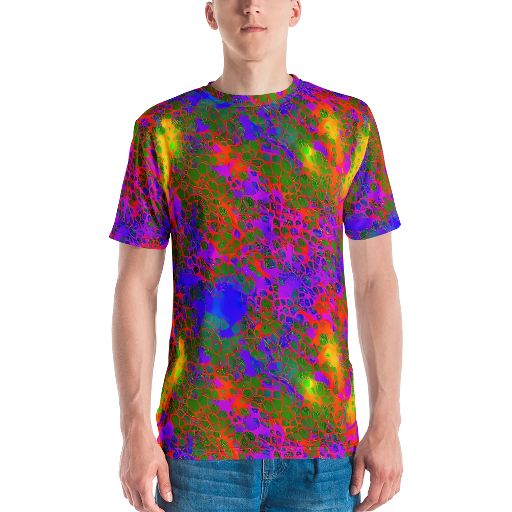Acid Canopy on Men's Crew Neck T-Shirt — Front