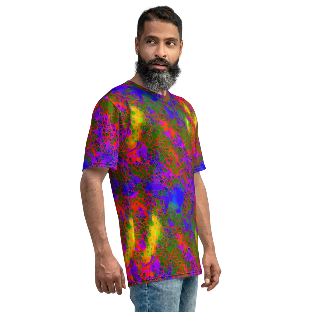 Acid Canopy on Men's Crew Neck T-Shirt — Right