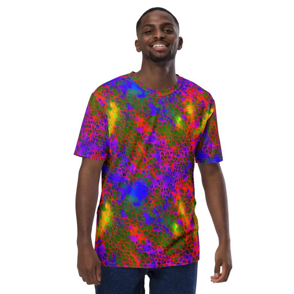 Acid Canopy on Men's Crew Neck T-Shirt — Front