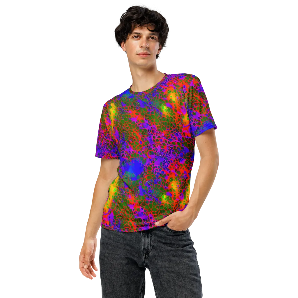 Acid Canopy on Men's Crew Neck T-Shirt — Front