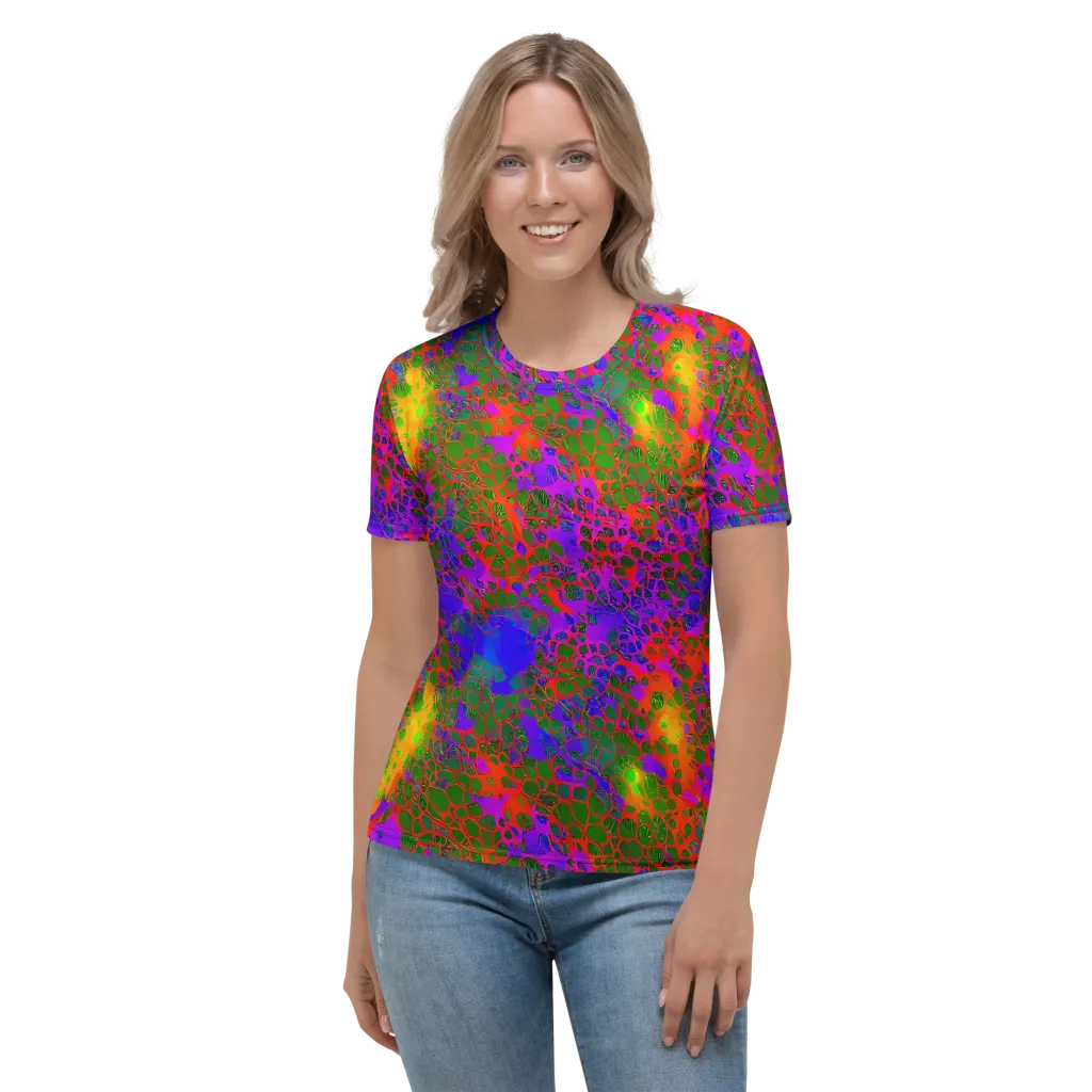 Acid Canopy on Women's Crew Neck T-Shirt — Front