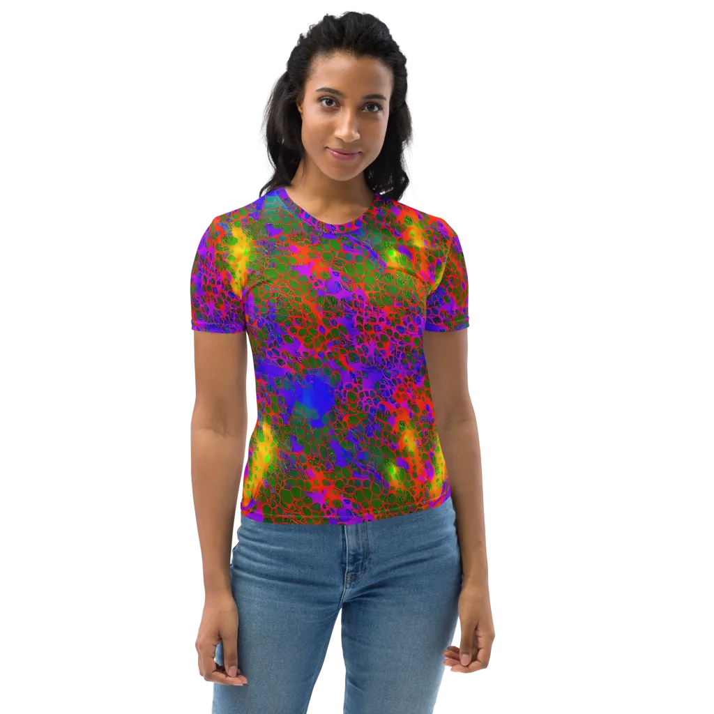 Acid Canopy on Women's Crew Neck T-Shirt — Front