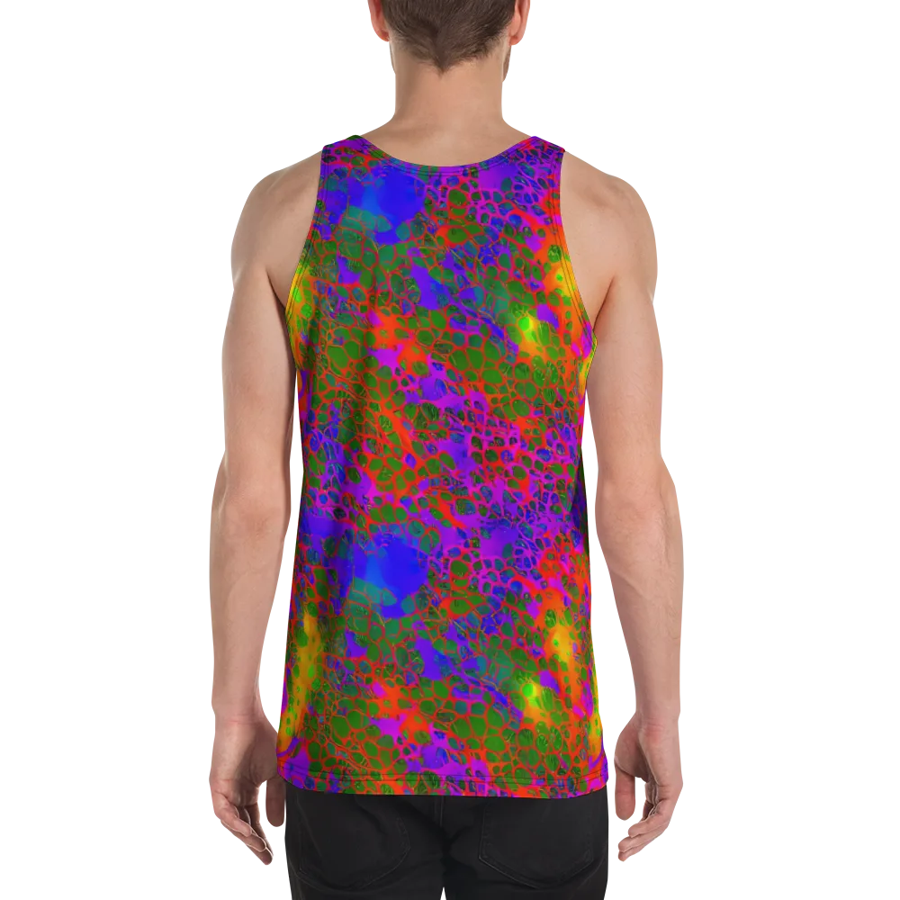 Acid Canopy on Men's Tank Top — Back
