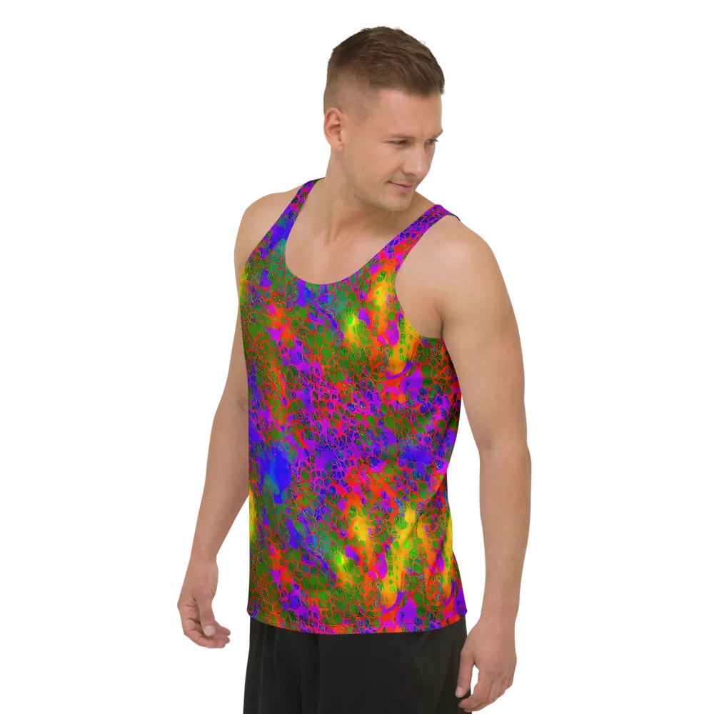 Acid Canopy on Men's Tank Top — Left Front