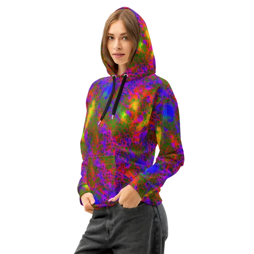 Acid Canopy on a Cotton Hoodie