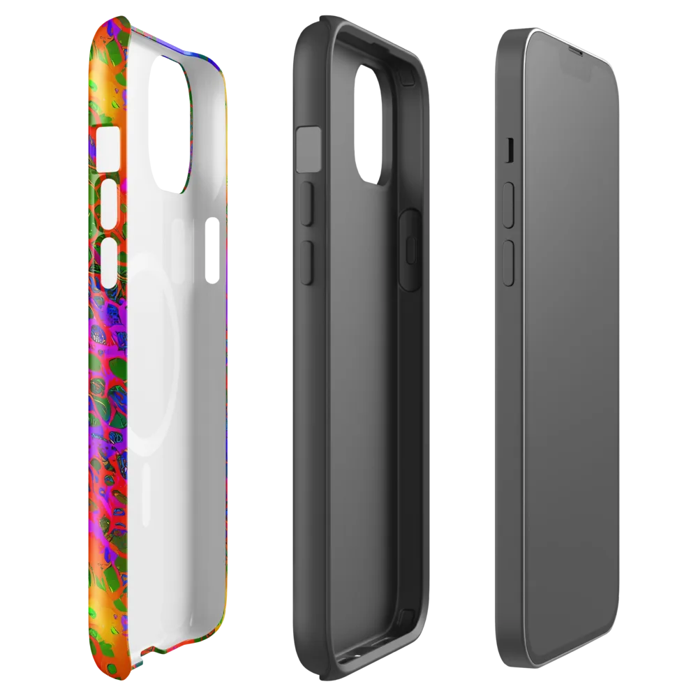 Acid Canopy on MagSafe Tough Case for iPhone® — Front