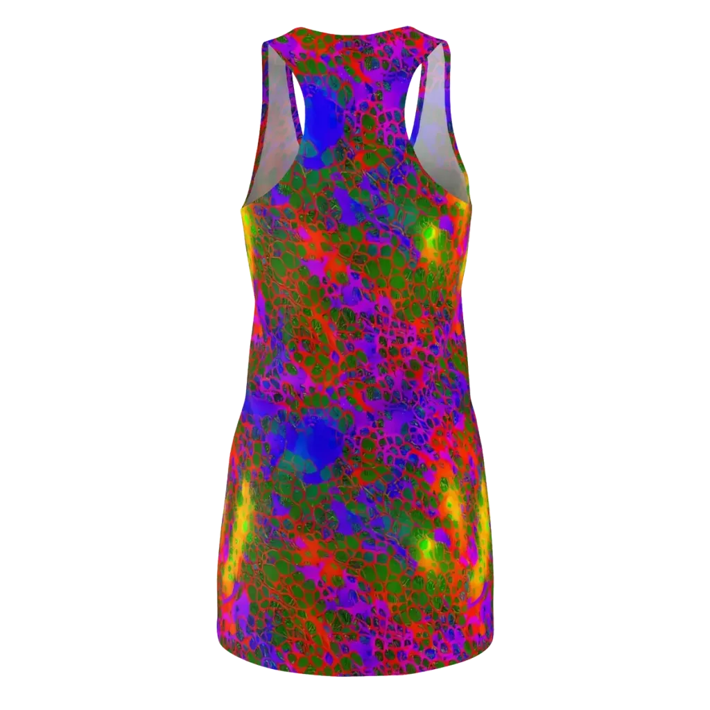Acid Canopy on Racerback Dress — Back
