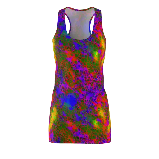 Acid Canopy on a Racerback Dress