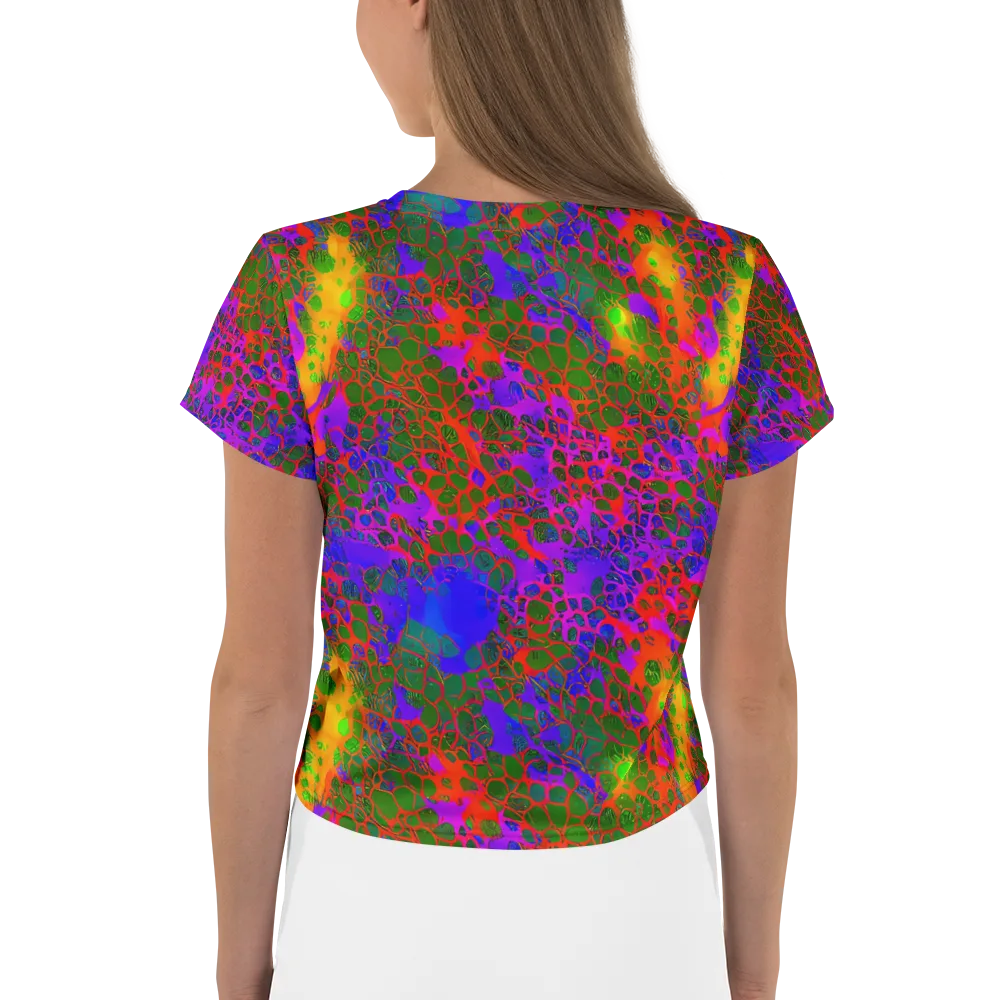 Acid Canopy on Crop Tee — Back