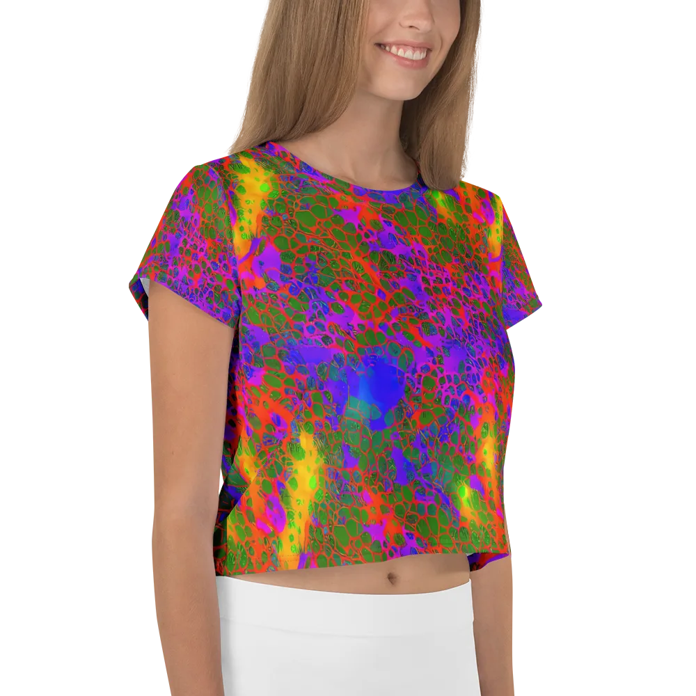 Acid Canopy on Crop Tee — Right