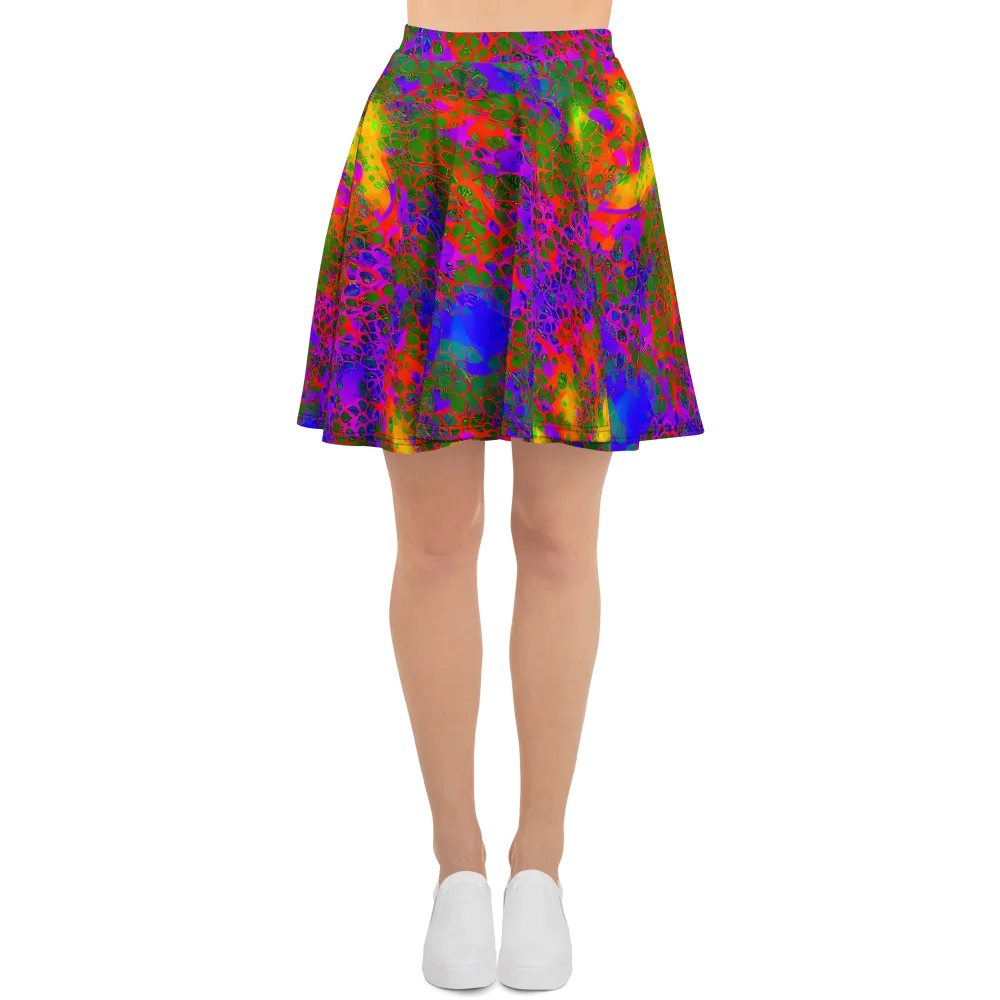 Acid Canopy on Skater Skirt — Front