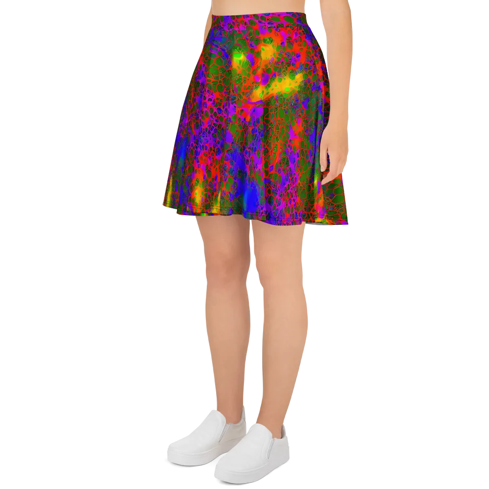 Acid Canopy on Skater Skirt — Left