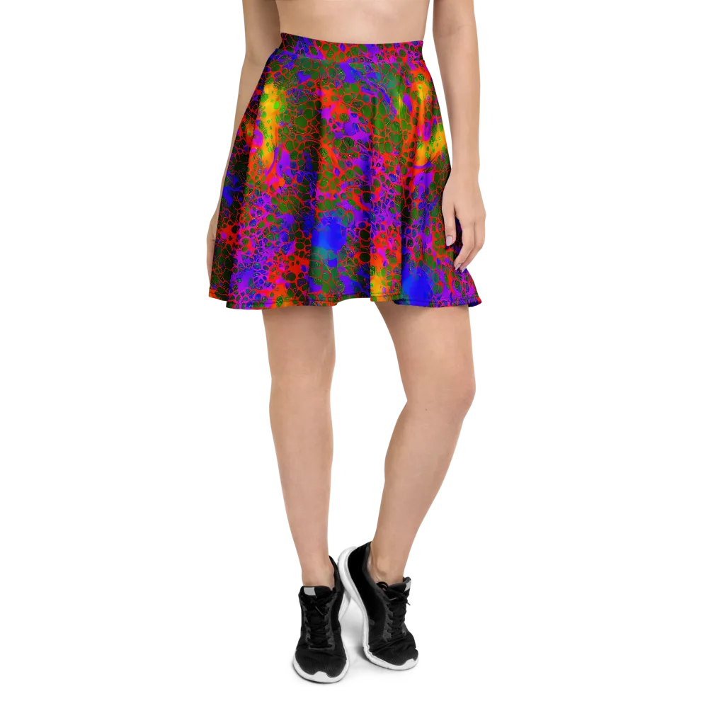Acid Canopy on Skater Skirt — Front