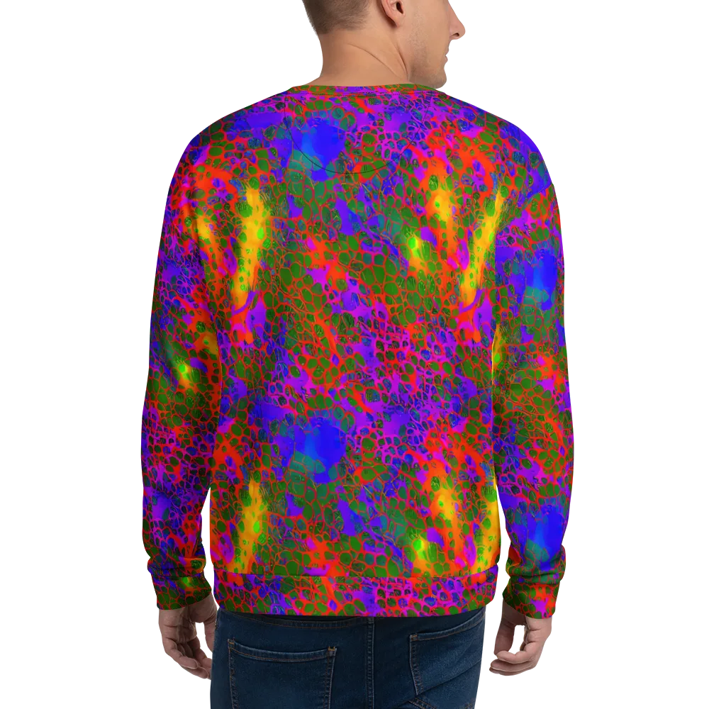 Acid Canopy on Sweatshirt — Back