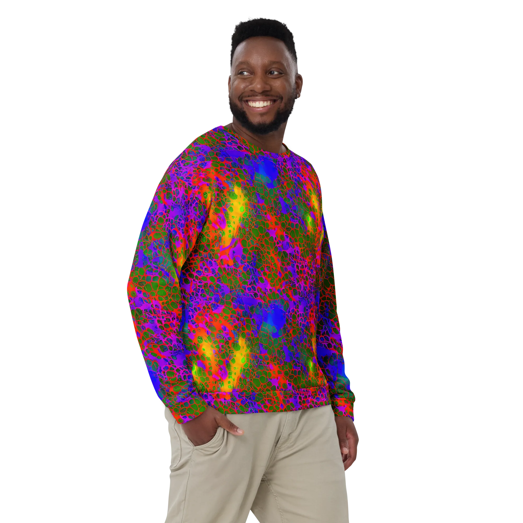 Acid Canopy on Sweatshirt — Front