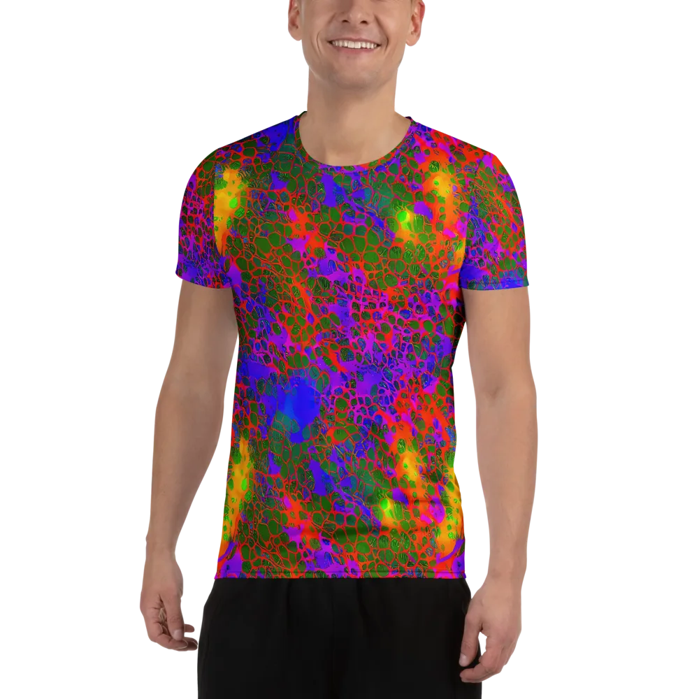 Acid Canopy on Men's Athletic T-Shirt — Front