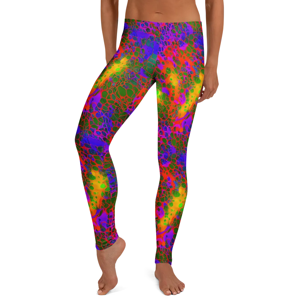 Acid Canopy on Leggings — Front