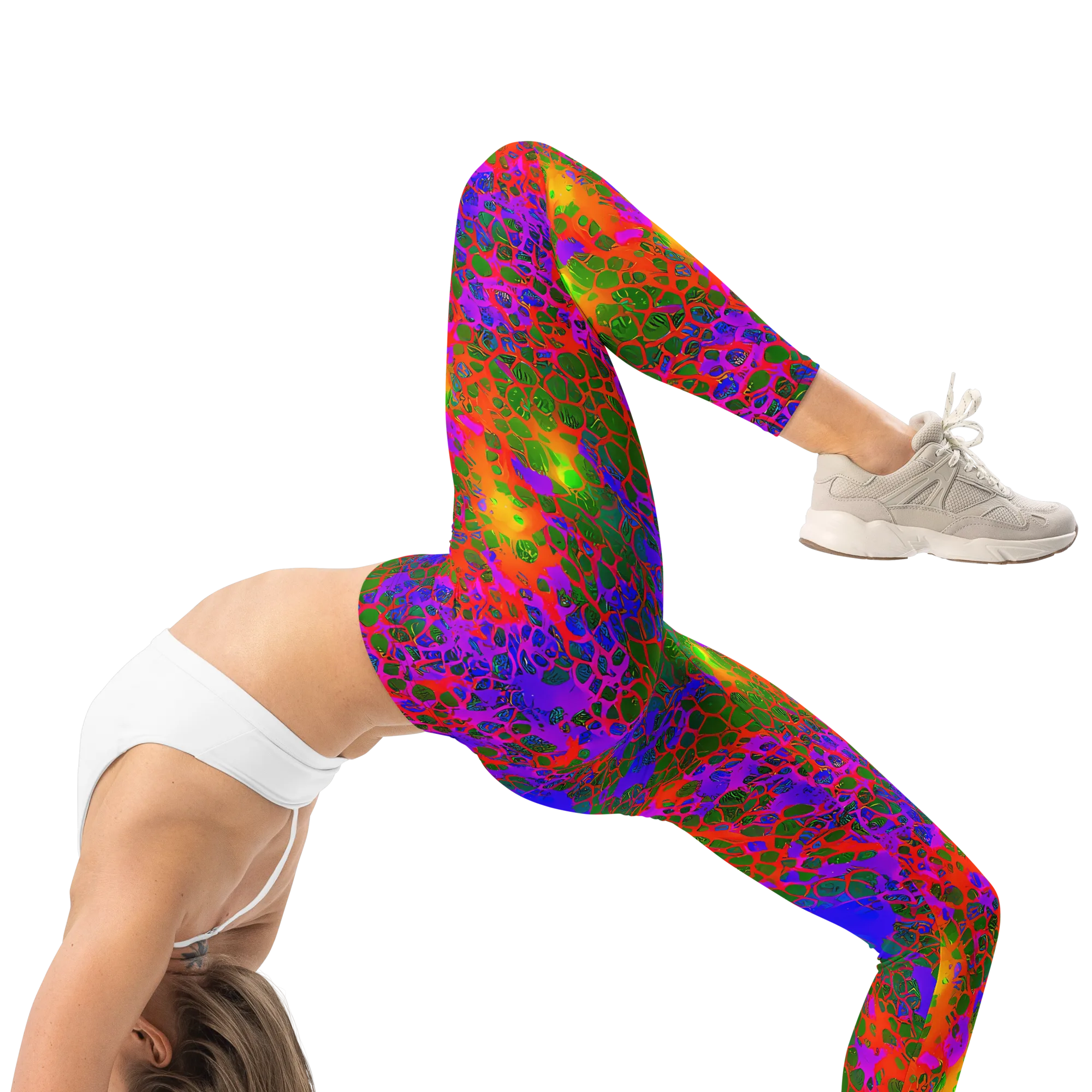 Acid Canopy on Leggings — Right