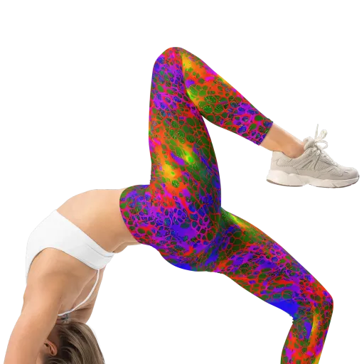 Acid Canopy on a Leggings