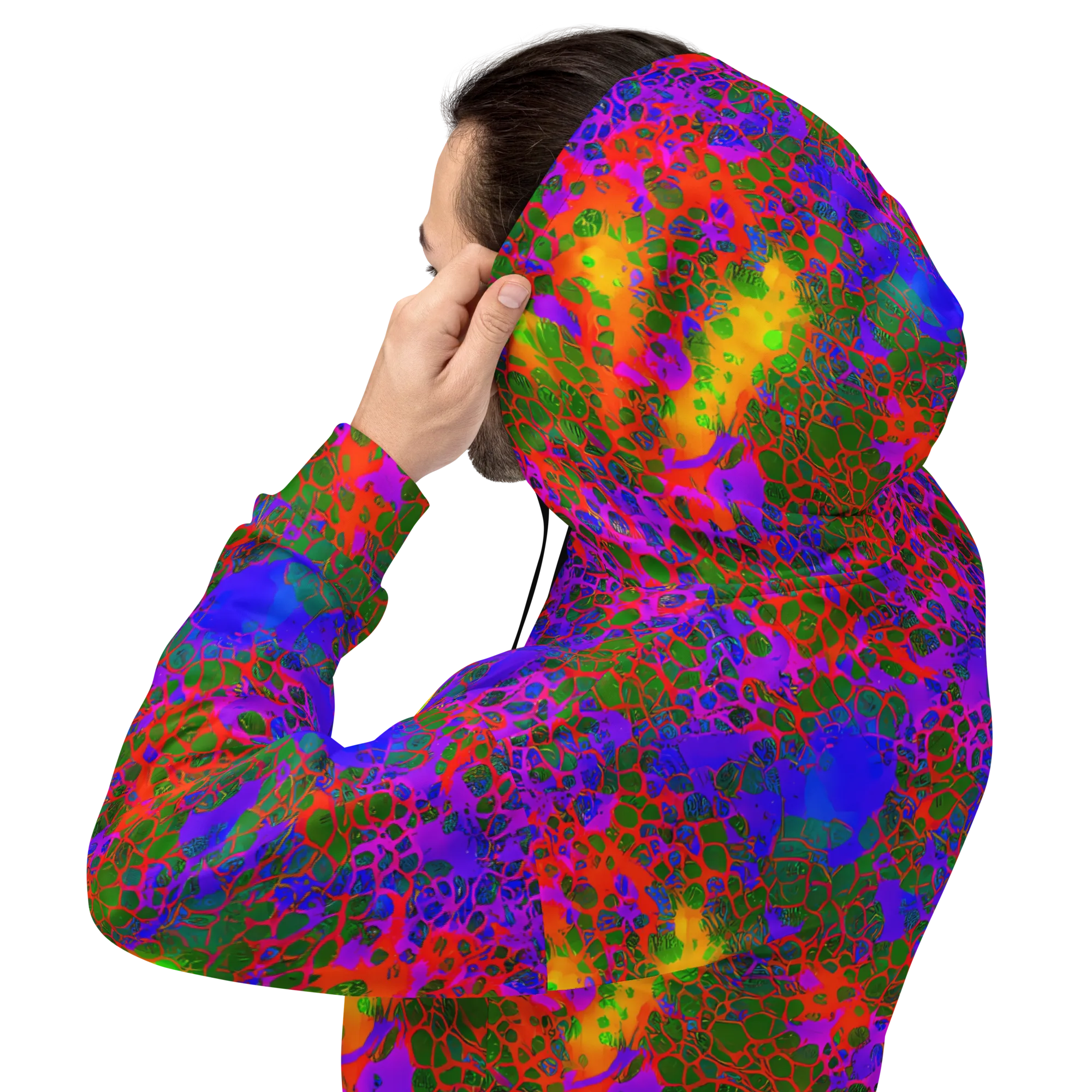 Acid Canopy on Hoodie — Back