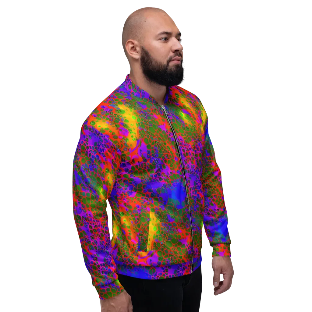 Acid Canopy on Bomber Jacket — Right