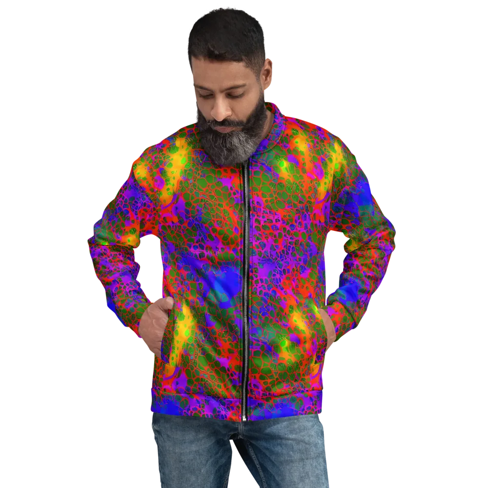 Acid Canopy on Bomber Jacket — Front