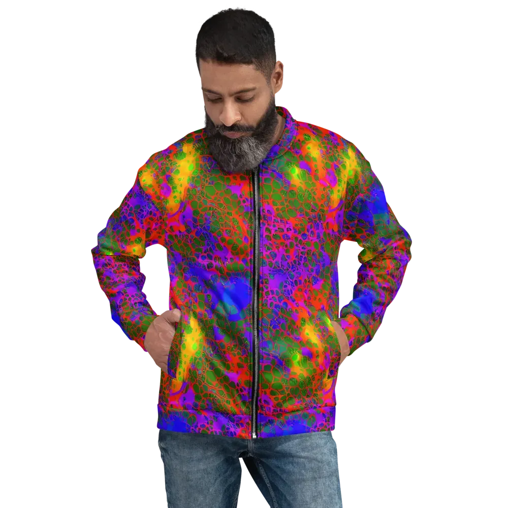 Acid Canopy on Bomber Jacket — Front