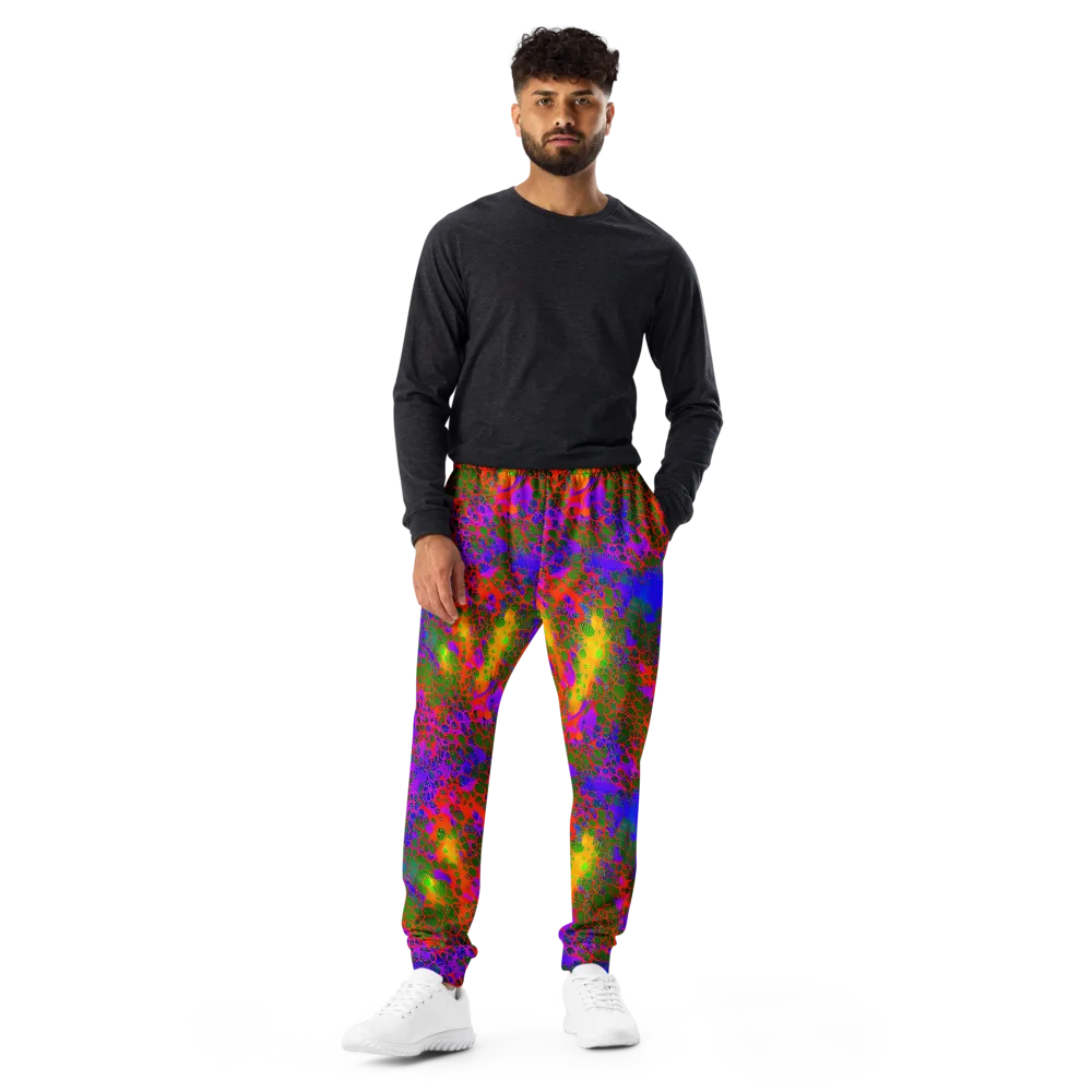 Acid Canopy on Men's Joggers — Front