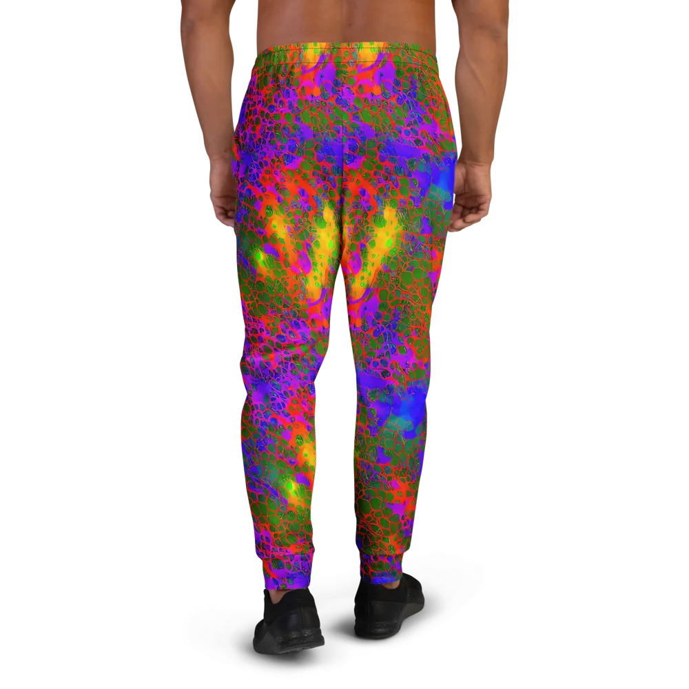Acid Canopy on Men's Joggers — Back