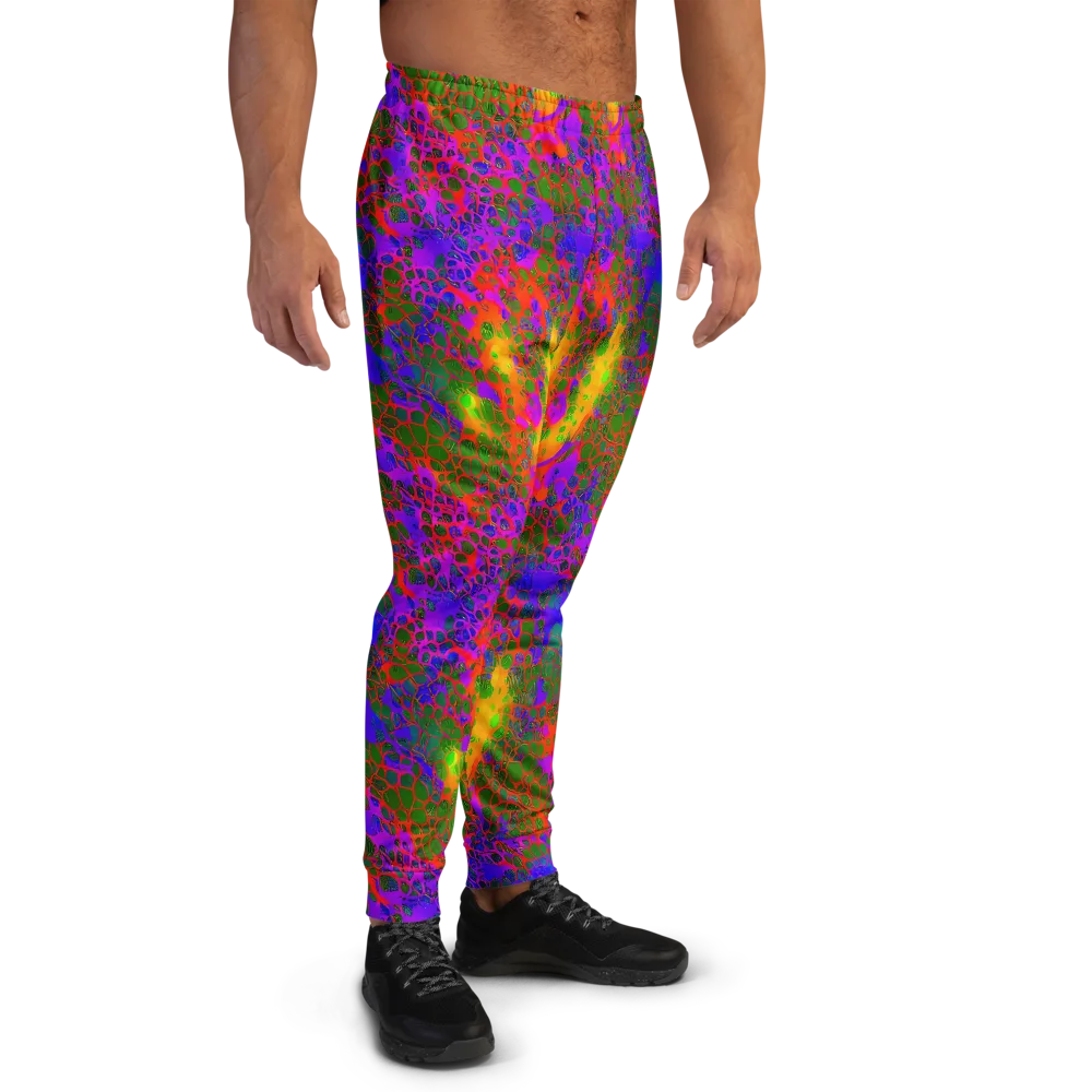 Acid Canopy on Men's Joggers — Right