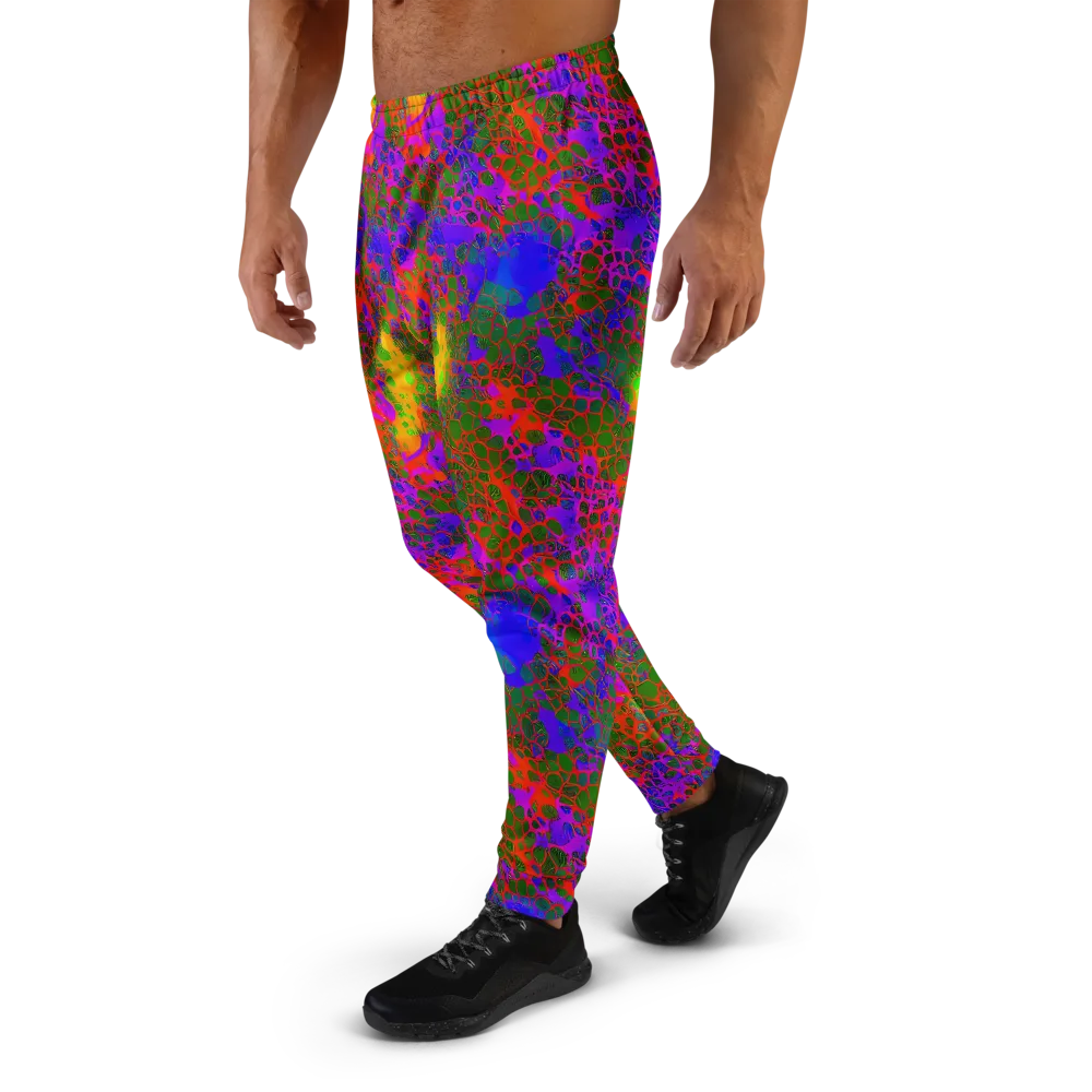 Acid Canopy on Men's Joggers — Left
