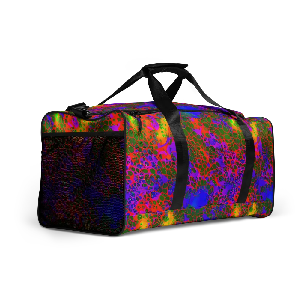 Acid Canopy on Duffle Bag — Right Front