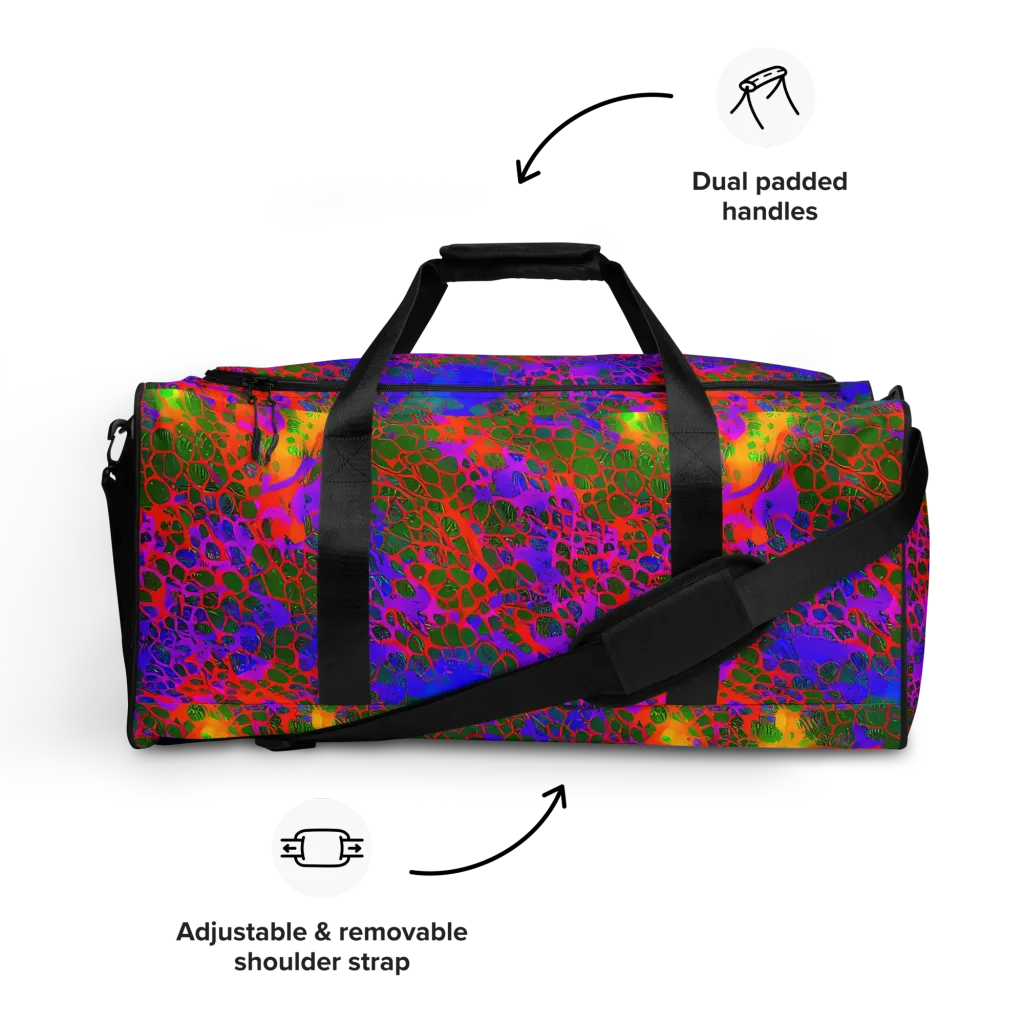 Acid Canopy on Duffle Bag — Front